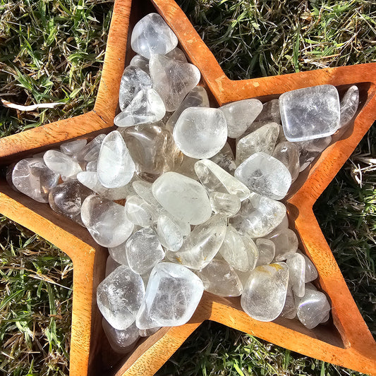 Clear Quartz Stones 1 kilo Crystals Collectible Healing Reiki Polished LOT