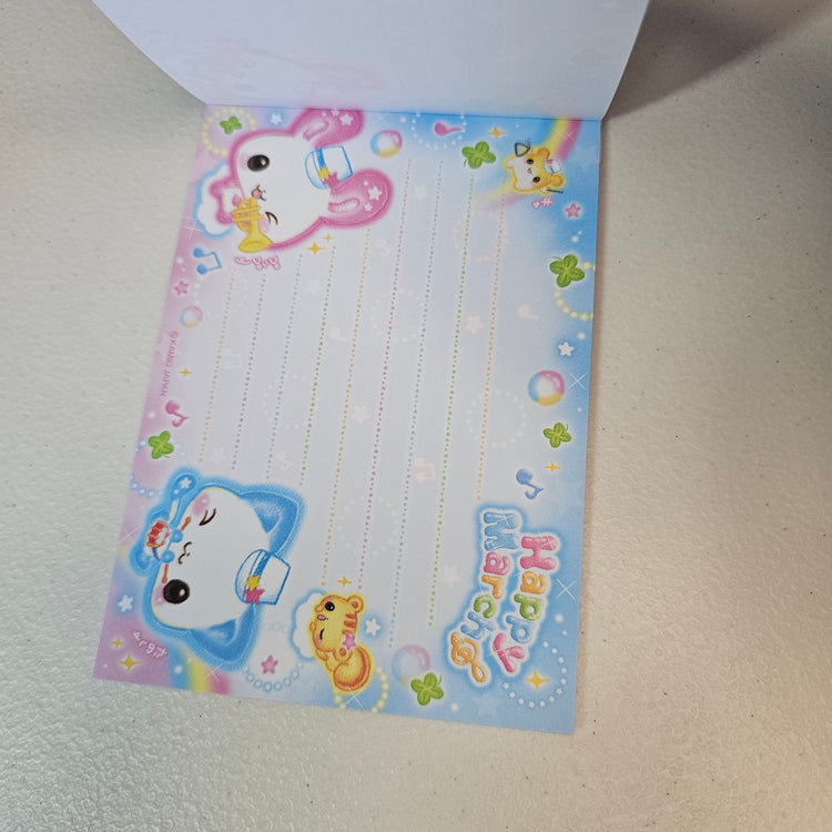 Happy March Large Memo Pad Sticker Page Kamio Kawaii Japan