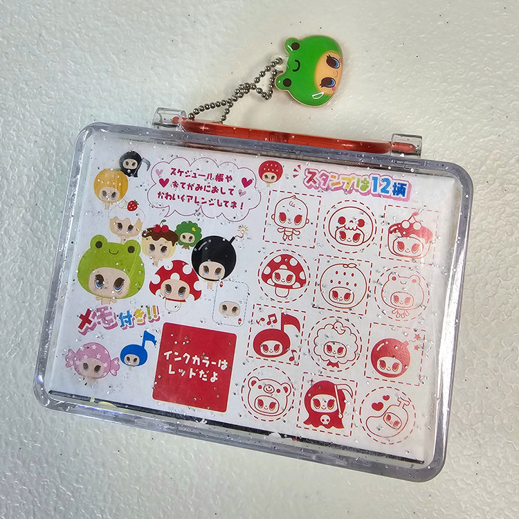 Baby Infinite Kawaii Stamp set stampers Japan Retro Collectible Gifts Planner Used