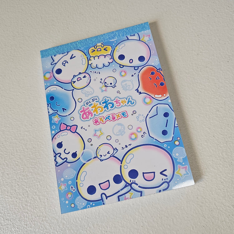 Awawa chan Memo Pad Kawaii Stationery Collectible Gifts