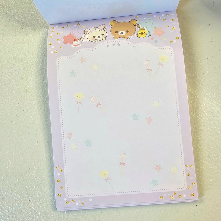 San-x Rilakkuma Large Memo Pad Kawaii Japan