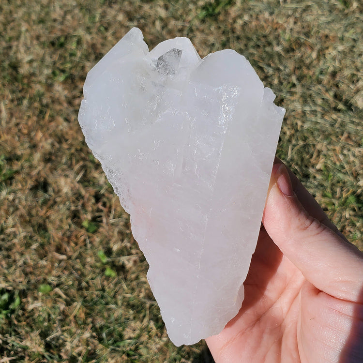Brazilian Clear Quartz BONUS INFO CARD Crystals Minerals Specimen Collectible