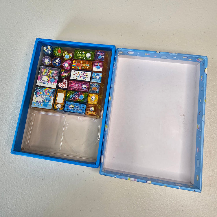 Awawa chan Kawaii Stamp set stampers Japan Retro Collectible Gifts Planner Used