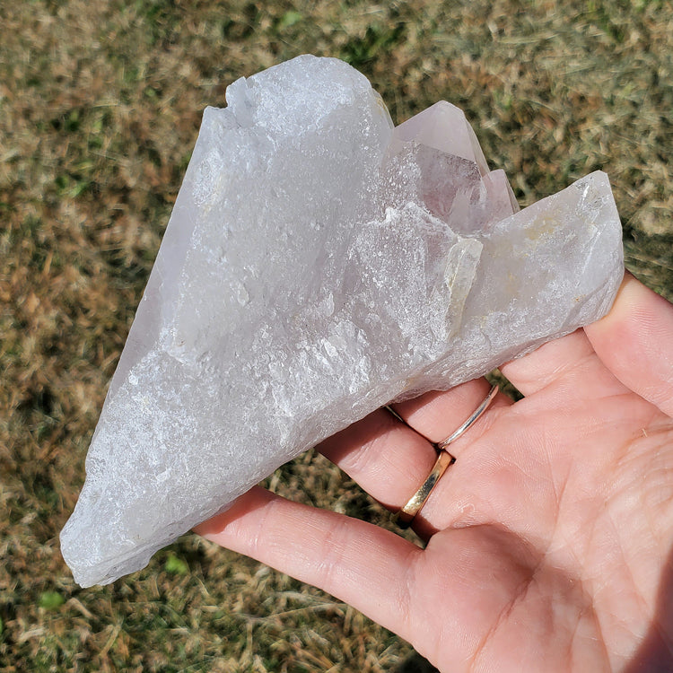 Brazilian Clear Quartz BONUS INFO CARD Crystals Minerals Specimen Collectible
