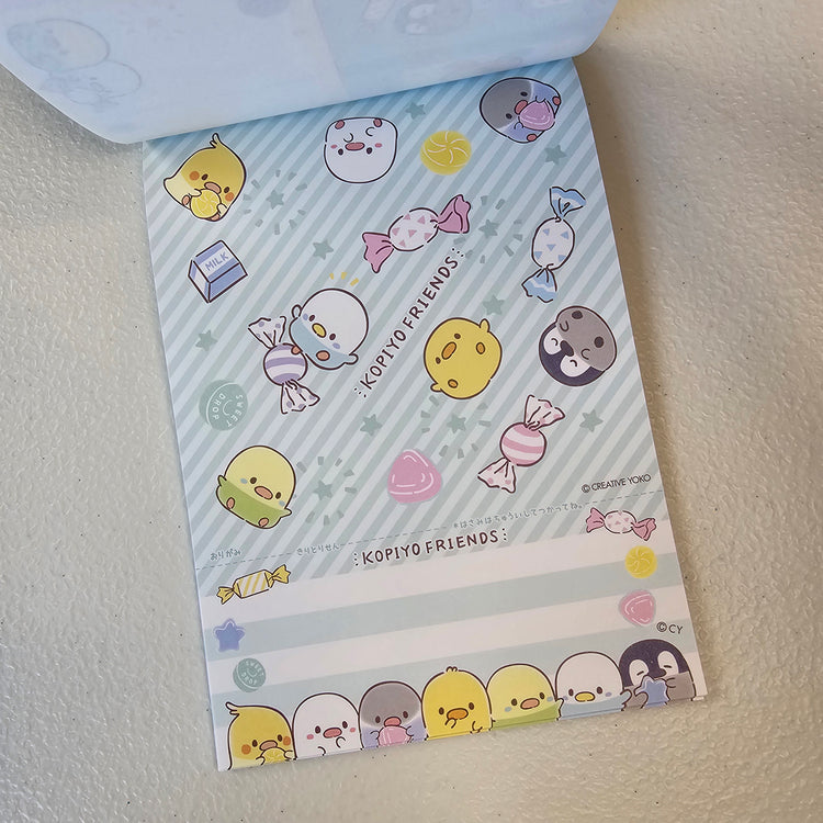 Kopiyo Friends Memo Pad Kawaii Stationery Collectible Gifts