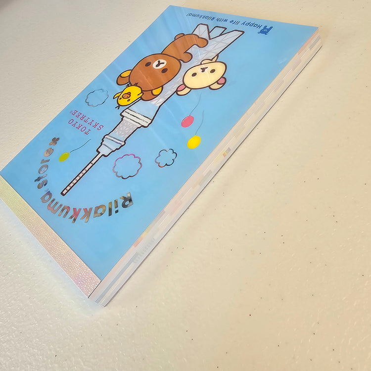 Rilakumma Memo Pad Kawaii Sticker Page Stationery Collectible Gifts