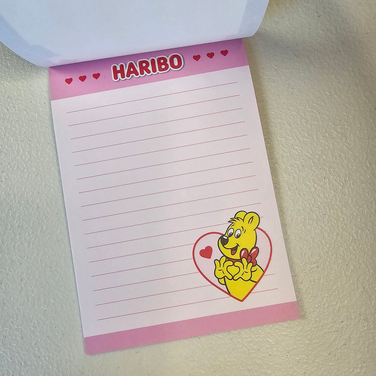 Haribo Memo Pad Kawaii Stationery Collectible Gifts