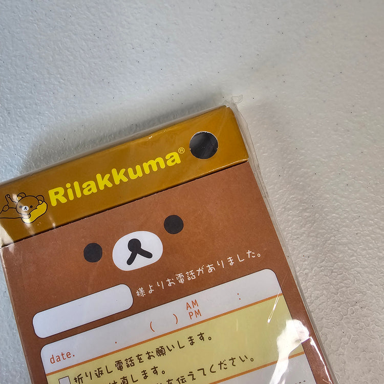 Rilakkuma Desk Memo Pad Kawaii Stationery Notepad Collectible Gifts