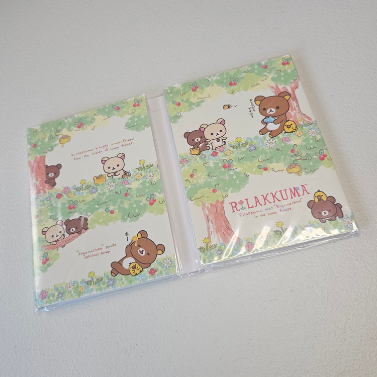 Rilakkuma Fold Out Memo Pad Kawaii Stationery Collectible Gifts