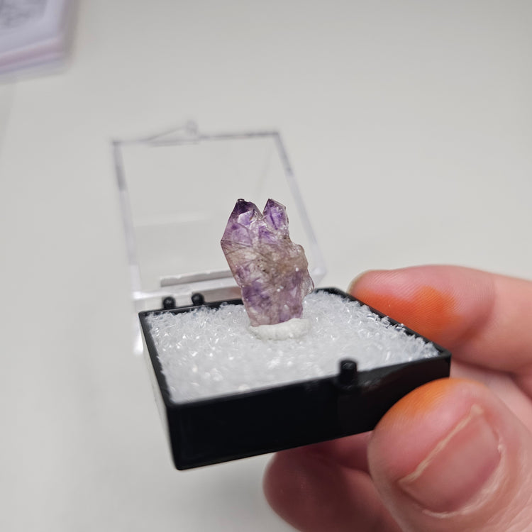 Amethyst Crystals Minerals Thumbnails Natural Specimen Collectible