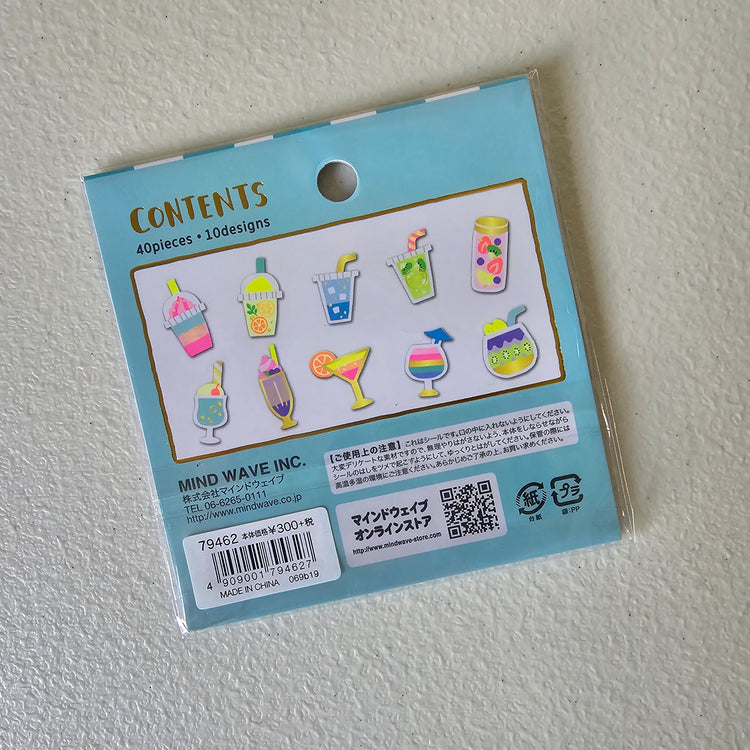 Juice Mind Wave Stickers Sticker Pack Sack Kawaii Japan