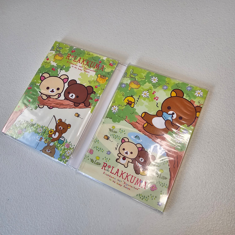 Rilakkuma Fold Out Memo Pad Kawaii Stationery Collectible Gifts