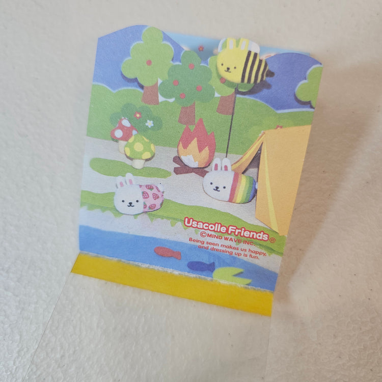 Usacolle Friends Mini Memo Pad Kawaii Stationery Collectible Gifts