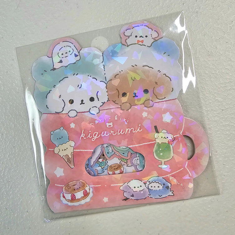 Kigurumi Stickers Sticker Pack Sack Kawaii Japan