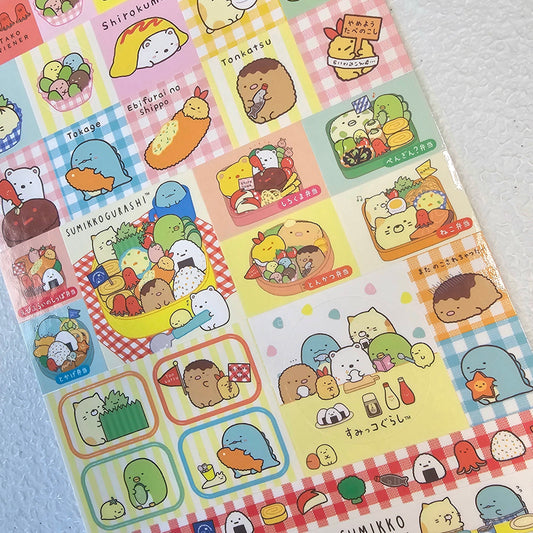 Sumikko Gurashi Sticker Sheet Kawaii Stationery Collectible Gifts