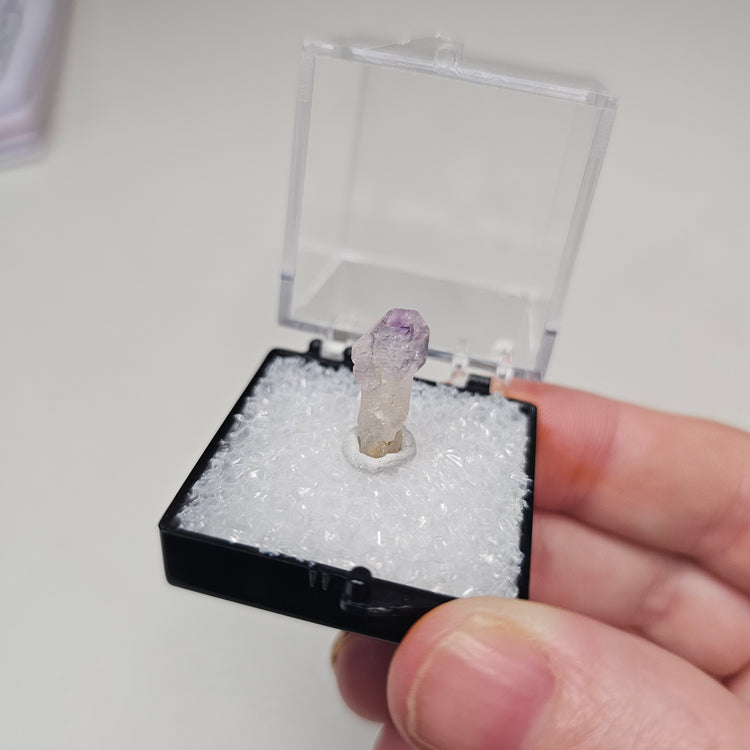 Amethyst Scepter Crystals Minerals Thumbnails Natural Specimen Collectible