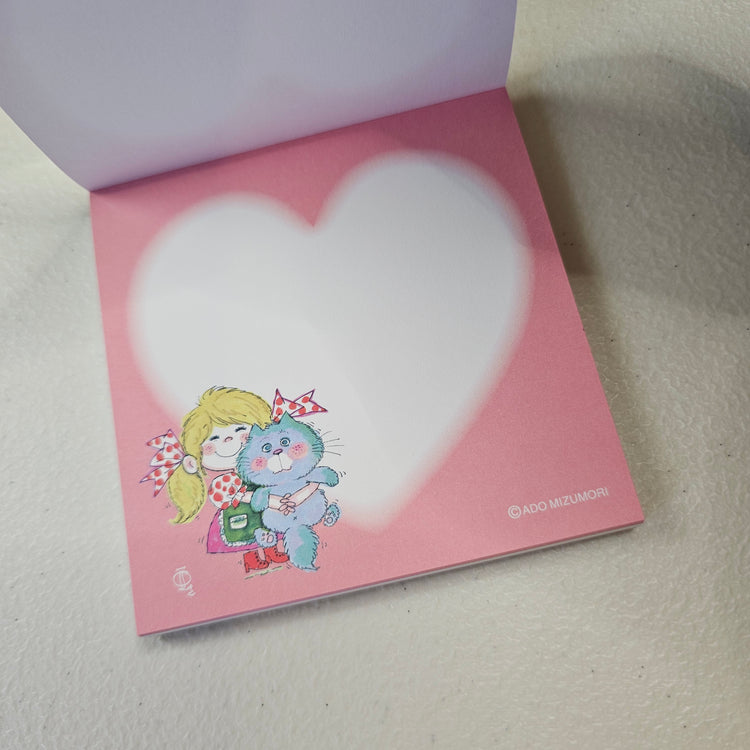Ado Mizumori Memo Pad Kawaii Stationery Collectible Gifts