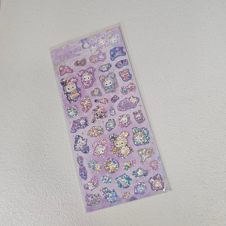 San-x Sentimental Circus Stickers Sticker Sheet Kawaii Japan Collectible Cute Gifts