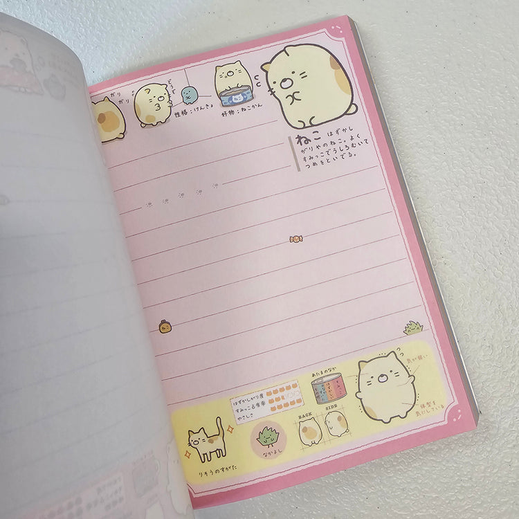 Sumikko Gurashi Memo Pad Kawaii Stationery Collectible Gifts Used
