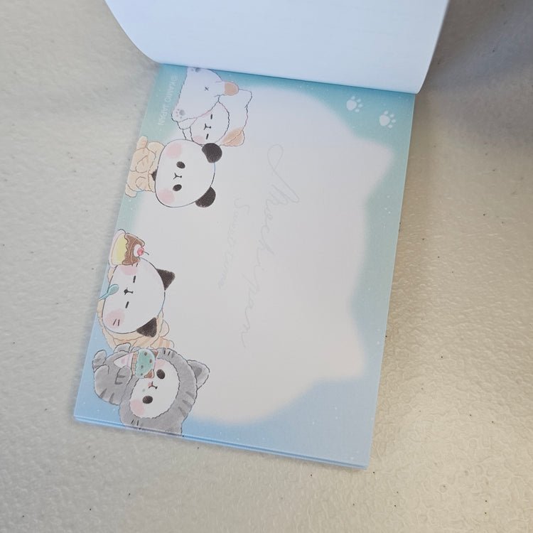 Mochipan Kamio Japan Mini Memo Pad Kawaii Stationery Collectible Gifts