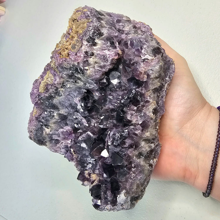 Amethyst Large Juicy Cluster Specimen Chihuahua Mexico Crystals Collectible B