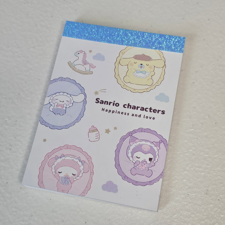 Kawaii Characters Mini Memo Pad Japan Stationery Collectible Gifts Deadstock