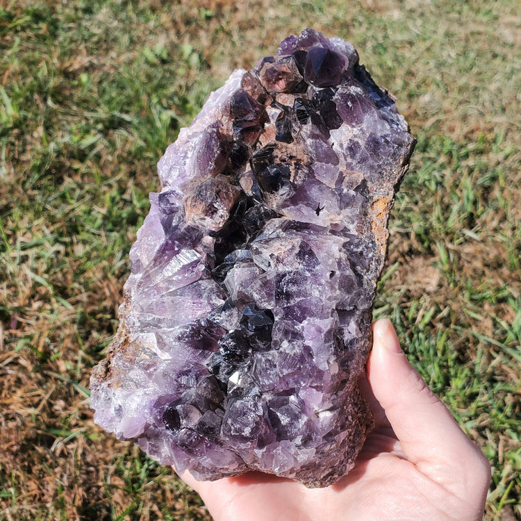 Amethyst Large Juicy Cluster Specimen Chihuahua Mexico Crystals Collectible