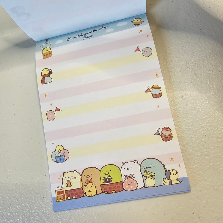 San-x Sumikko Gurashi Large Memo Pad Kawaii Japan