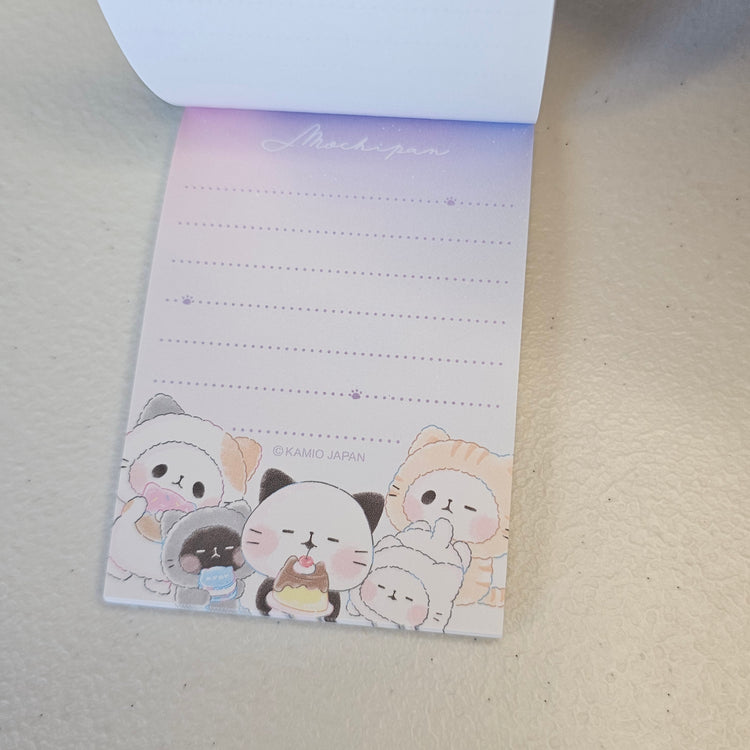Mochipan Kamio Japan Mini Memo Pad Kawaii Stationery Collectible Gifts