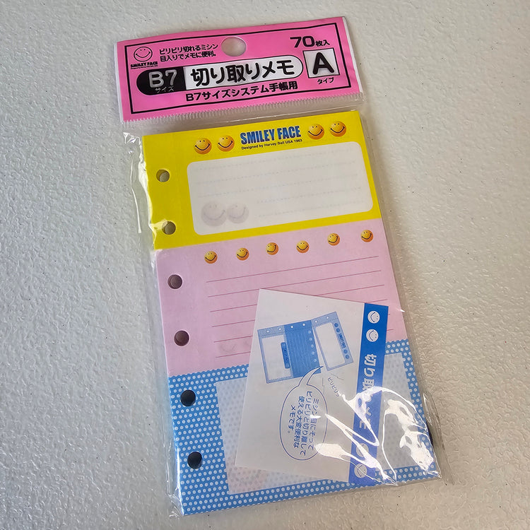 B7 Binder Refill Notebook Kawaii Stationery Notepad Collectible Gifts