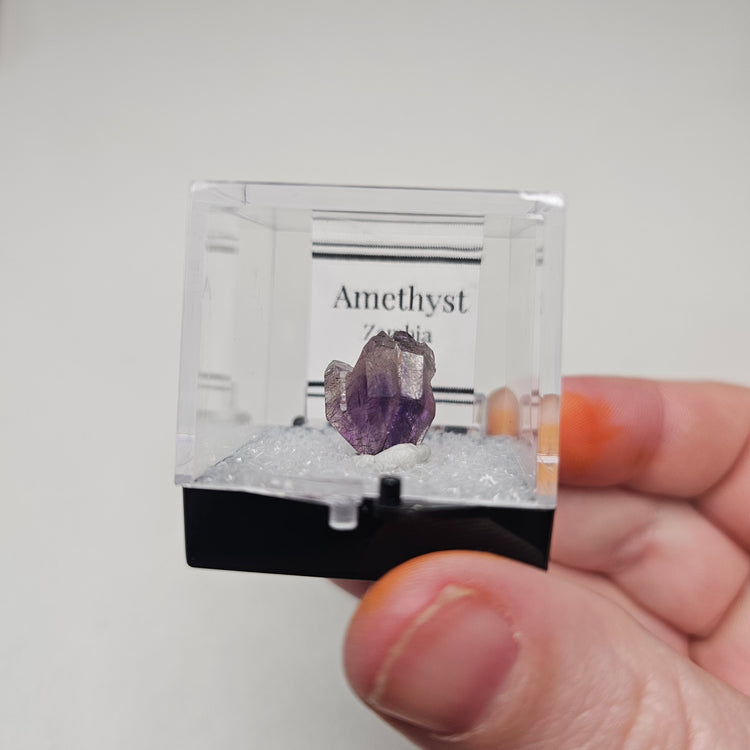 Amethyst Crystals Minerals Thumbnails Natural Specimen Collectible