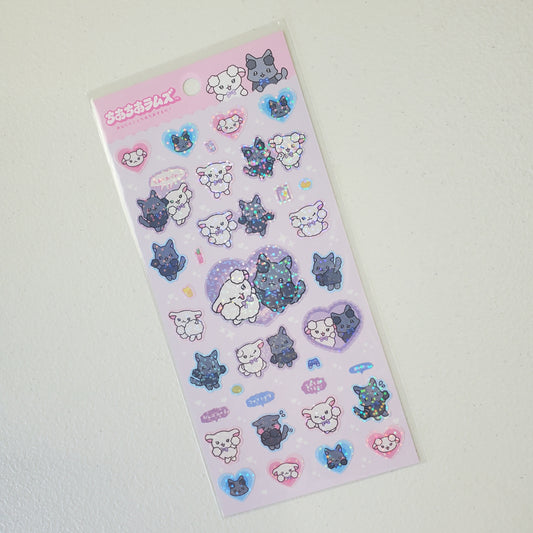 Cheer Cheer Lambs Stickers Sticker Sheet Kawaii Japan Collectible Cute Gifts