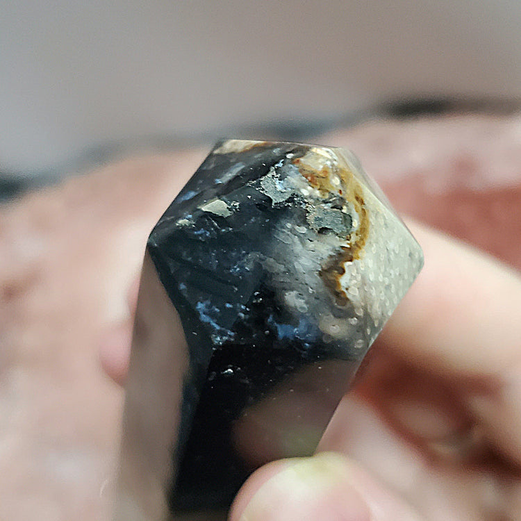 Fossilized Palm Root Generator Tower Indonesia Crystals Minerals Stones E