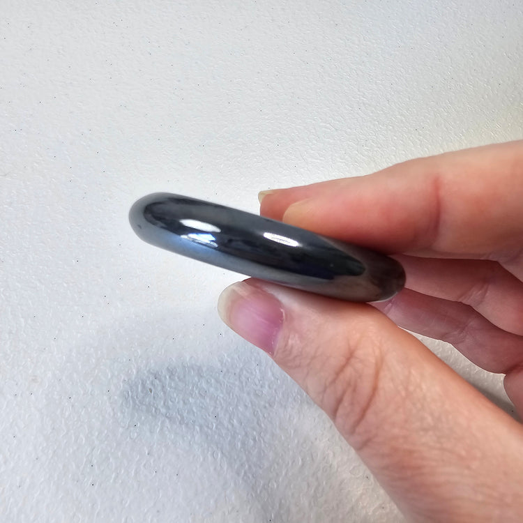 Hematite Stone Worry Pocket Stone Crystals Stones BONUS INFO CARD Gifts