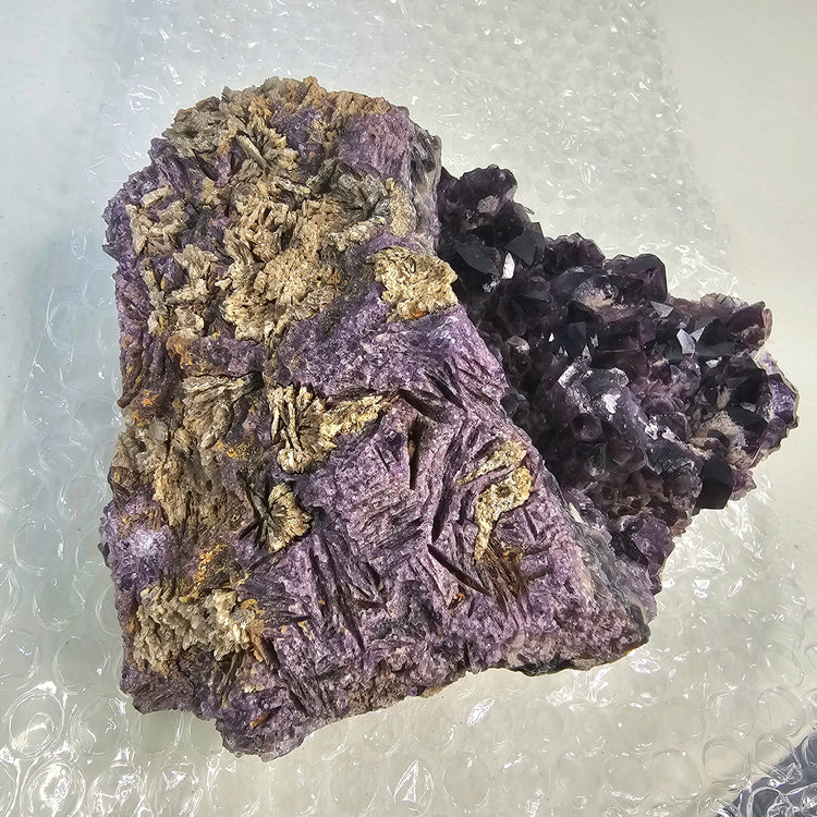 Amethyst Large Juicy Cluster Specimen Chihuahua Mexico Crystals Collectible B