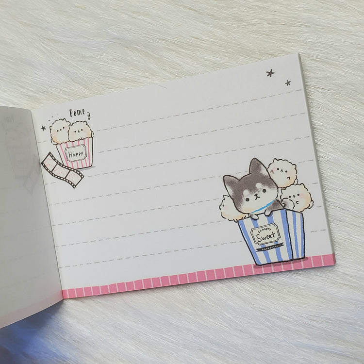 Kuro & Pome Kamio Kawaii Mini Memo Pad Stationery Collectible Gifts