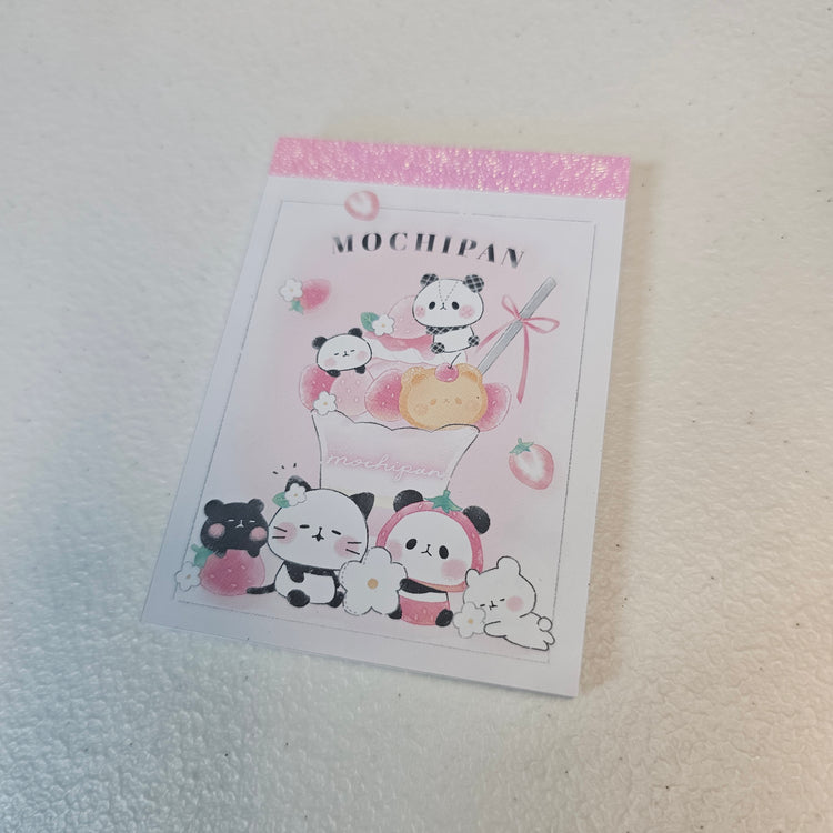 Mochipan Mini Memo Pad Kawaii Stationery Collectible Gifts