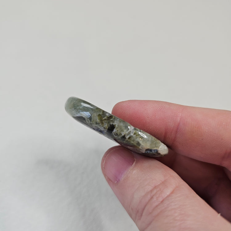 Prehnite Worry Pocket Stone Crystal Gifts