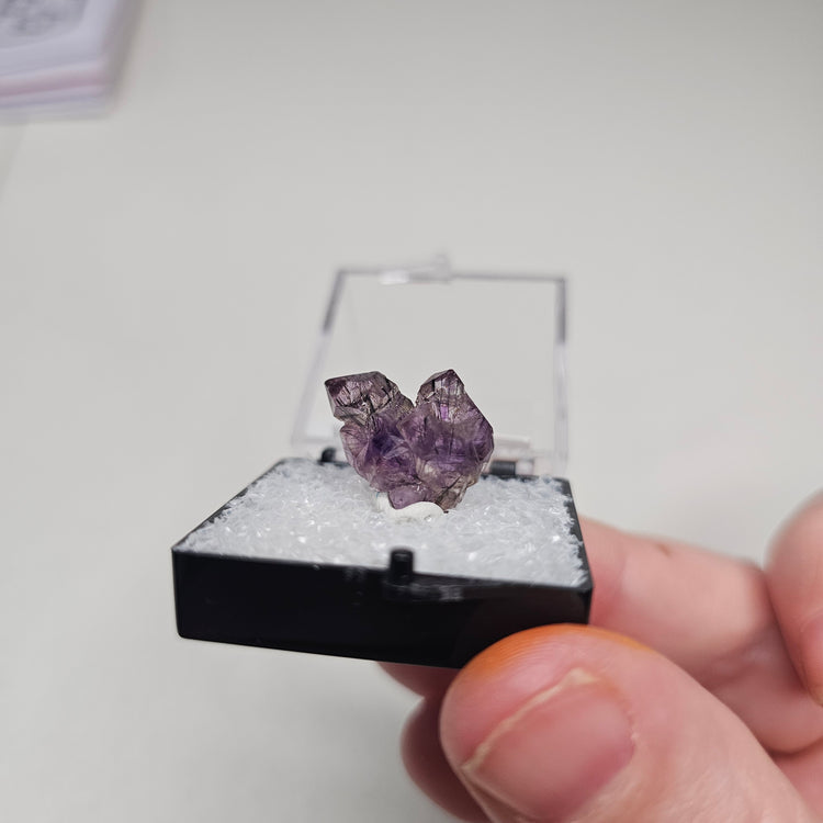 Amethyst Crystals Minerals Thumbnails Natural Specimen Collectible