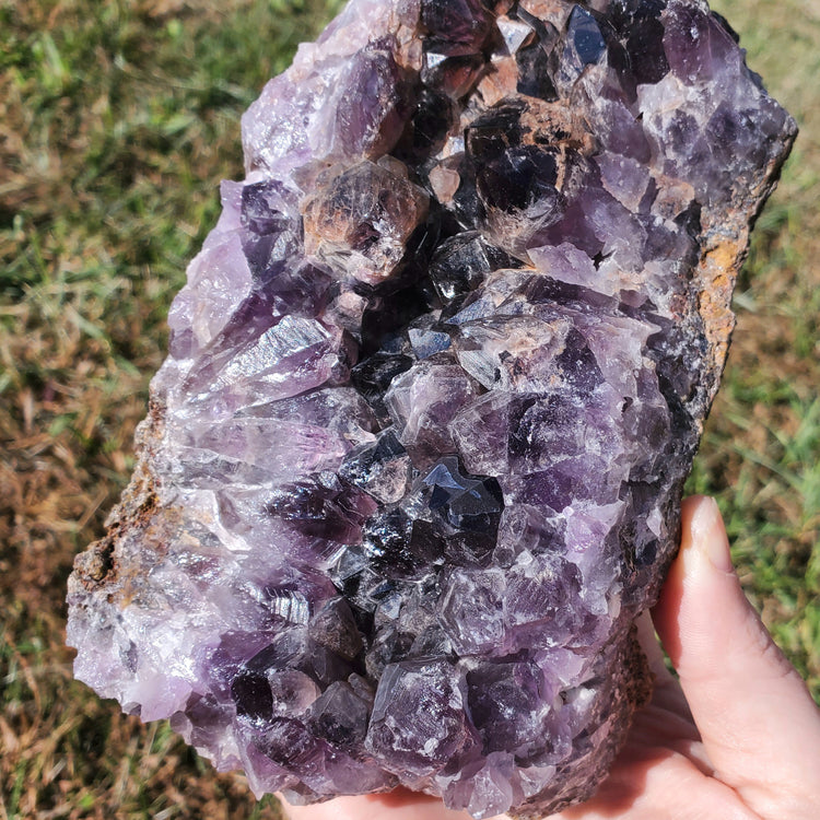 Amethyst Large Juicy Cluster Specimen Chihuahua Mexico Crystals Collectible