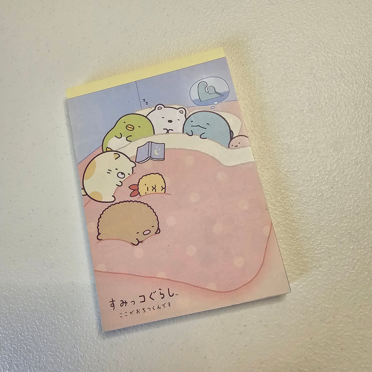 San-x Sumikko Gurashi Large Memo Pad Sticker Page Kawaii Japan