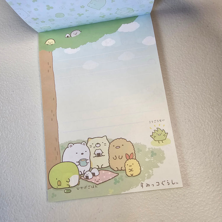 Sumikko Gurashi Memo Pad Kawaii Stationery Collectible Gifts Used