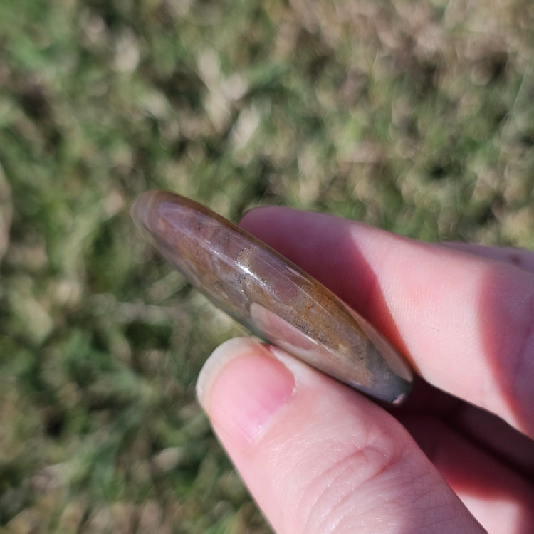 Ocean Jasper Worry Pocket Stone Crystals Mineral Stones BONUS INFO CARD Gifts