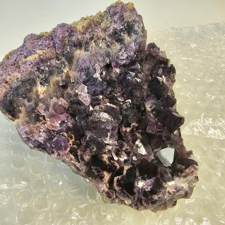 Amethyst Large Juicy Cluster Specimen Chihuahua Mexico Crystals Collectible B