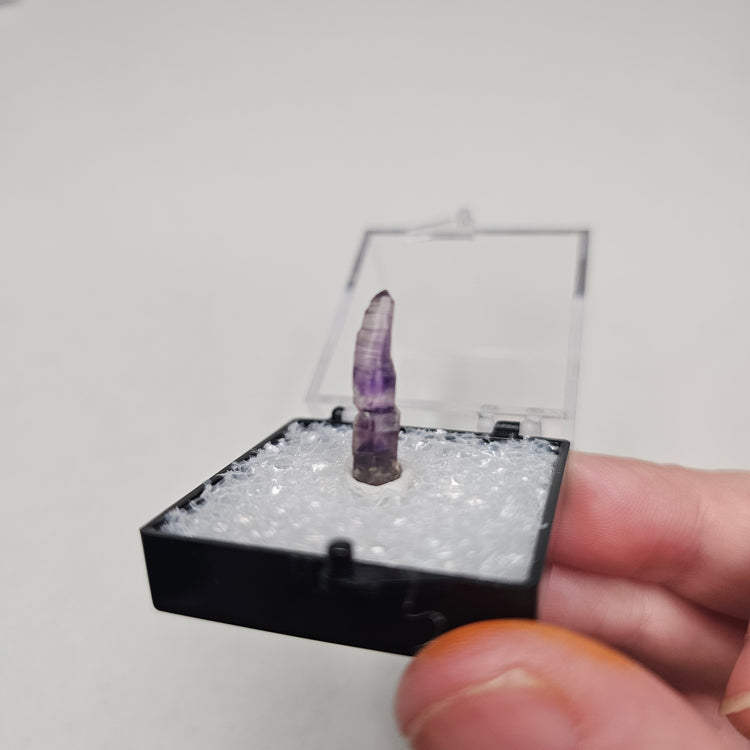 Amethyst Scepter Crystals Minerals Thumbnails Natural Specimen Collectible