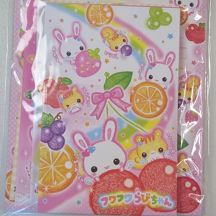 Heisei Rabbits Letterset stationery Set Kawaii Japan Mail Letter Writing Collectible Gifts