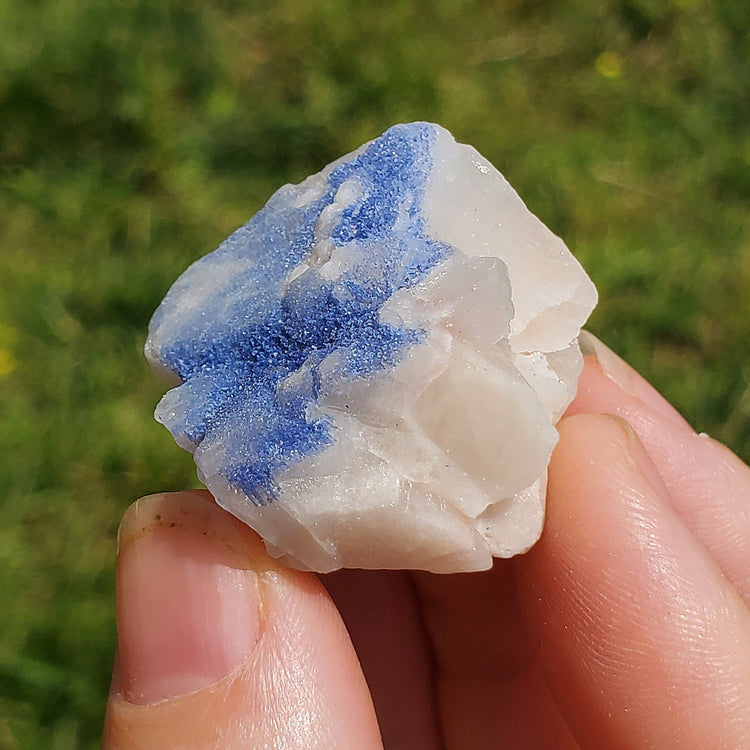 Dumortierite included Quartz Specimen Crystals Minerals Stones BONUS Info Card Metaphysical Nature Reiki Sugary Collectible