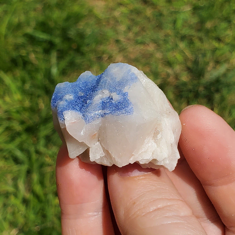 Dumortierite included Quartz Specimen Crystals Minerals Stones BONUS Info Card Metaphysical Nature Reiki Sugary Collectible
