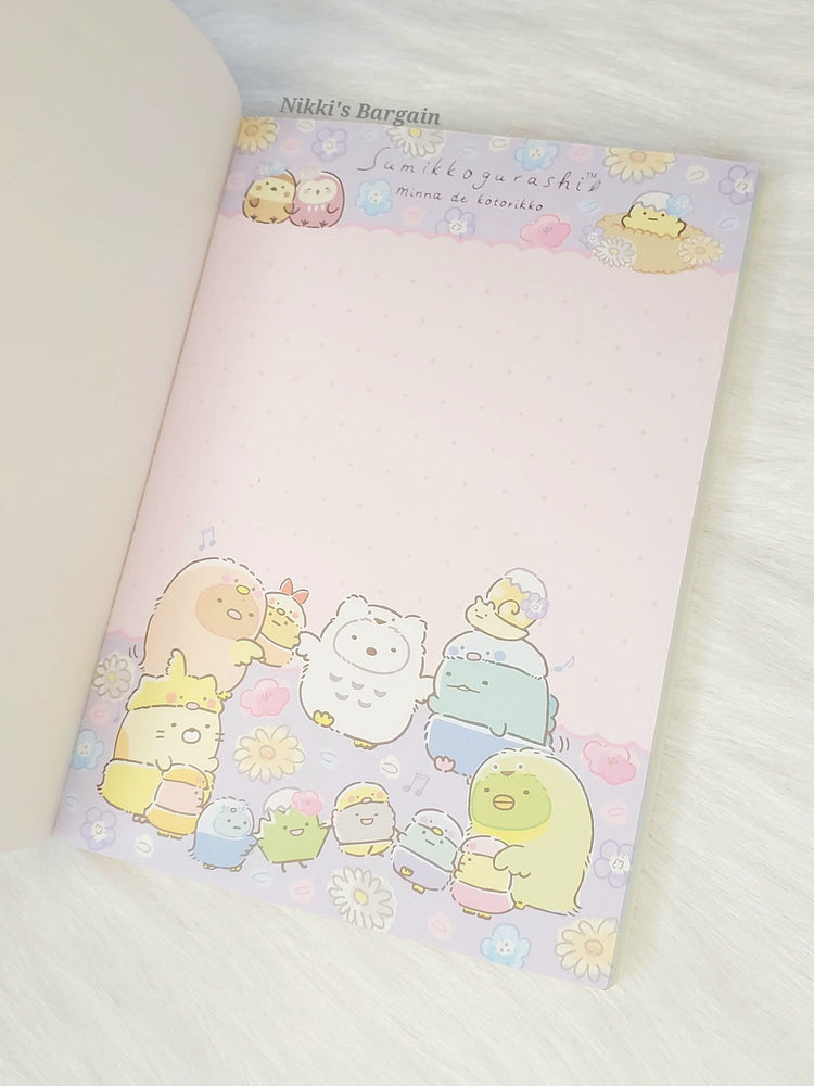 San-x Sumikko Gurashi Bird Watching Large Memo Pad Kawaii Japan
