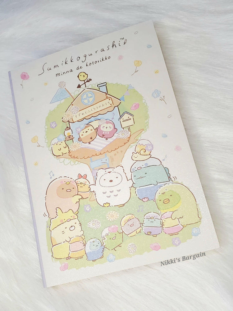 San-x Sumikko Gurashi Bird Watching Large Memo Pad Kawaii Japan